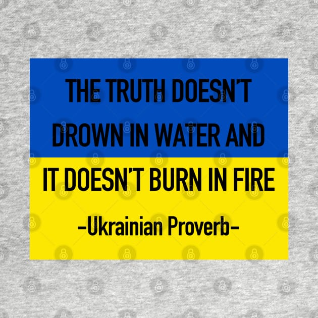 Ukrainian Proverb by Scar